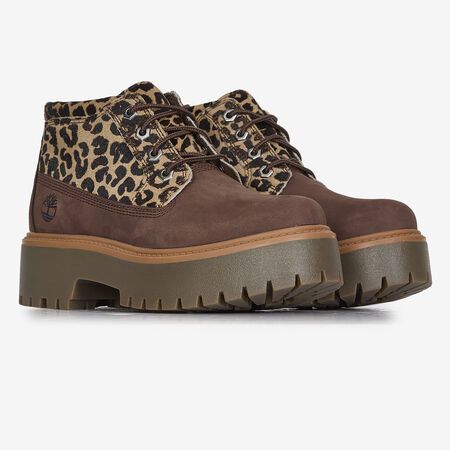 TIMBERLAND STONE STREET CHEETAH BEIGE/NERO DONNA