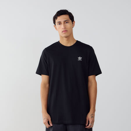 ADIDAS ORIGINALS TEE SHIRT ESSENTIAL NERO UOMO
