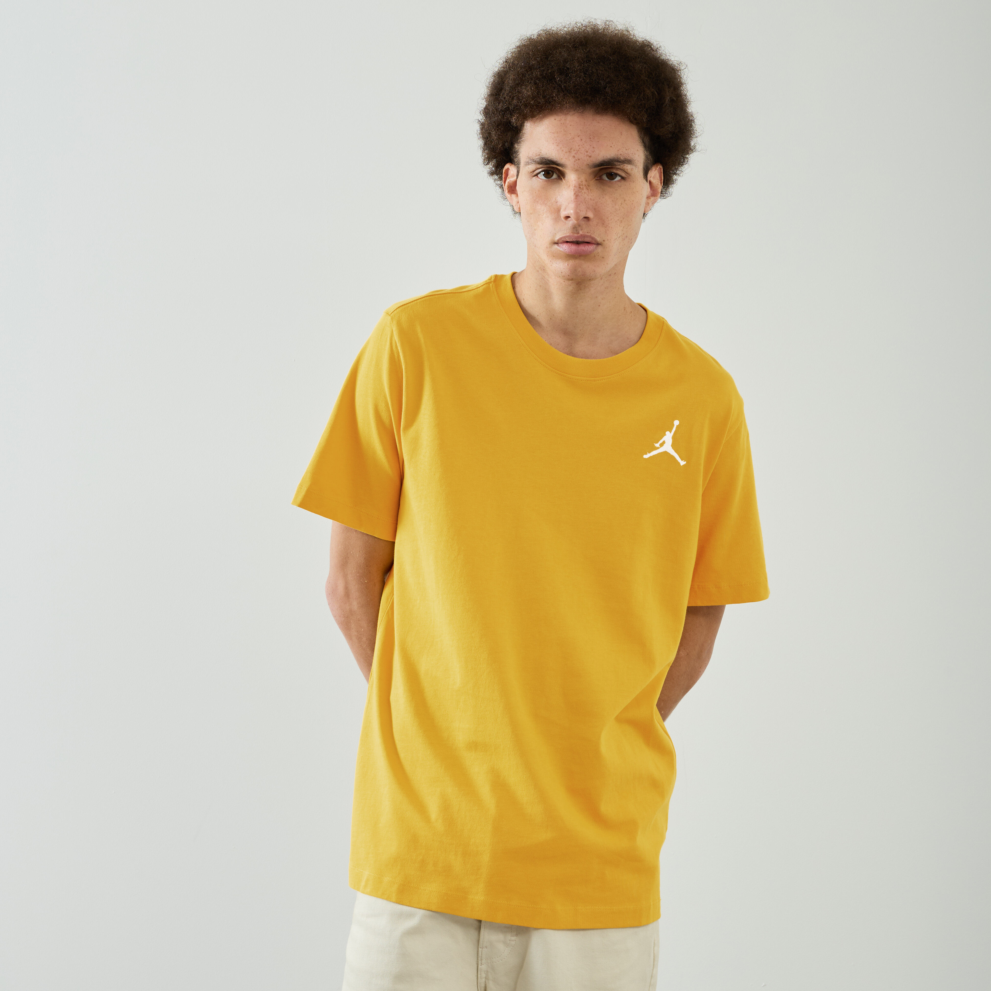 T shirt shop jordan uomo giallo