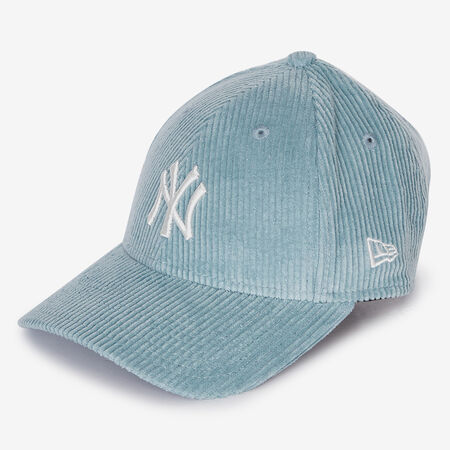 NEW ERA 9FORTY NY CORDUROY FEMALE BLU/BIANCO UOMO