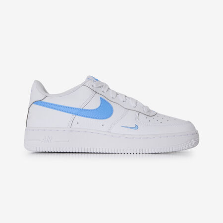 NIKE air force 1 AIR FORCE 1 LOW MINI SWOOSH BIANCO/BLU RAGAZZO
