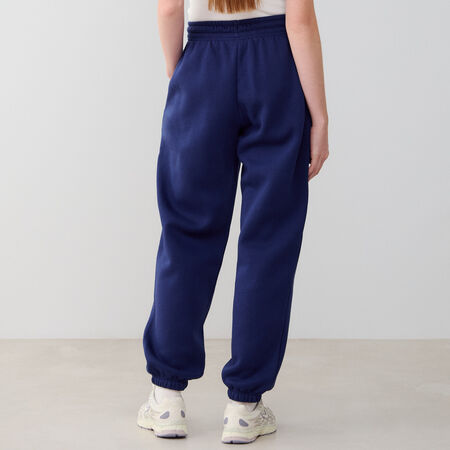 NIKE PANT JOGGER PHOENIX OS BLU SCURO/BIANCO DONNA