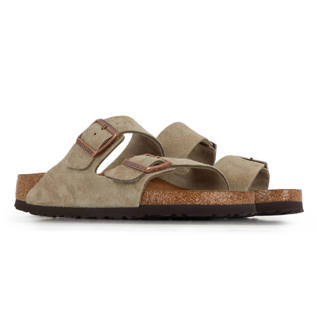 BIRKENSTOCK arizona ARIZONA SUEDE TAUPE GRIGIO TALPA DONNA