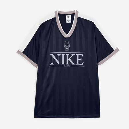 NIKE JERSEY VNECK NERO/GRIGIO DONNA