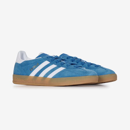 ADIDAS ORIGINALS gazelle GAZELLE INDOOR BLU/BIANCO RAGAZZO