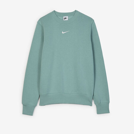 NIKE SWEAT CREW CLUB CENTERED LOGO BLU DONNA