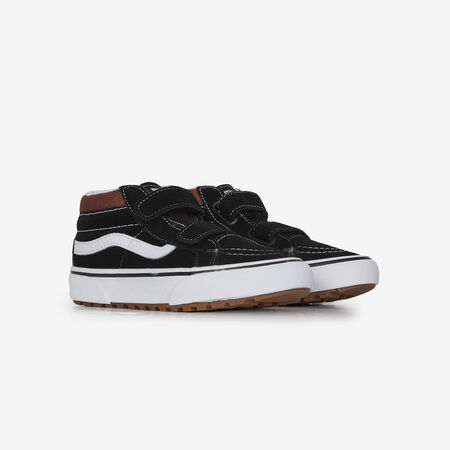 VANS SK8-MID V MTE NERO/BIANCO BAMBINO