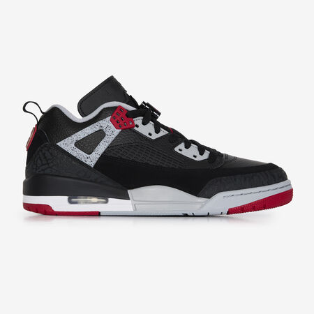 JORDAN SPIZIKE LOW : NERO/ROSSO