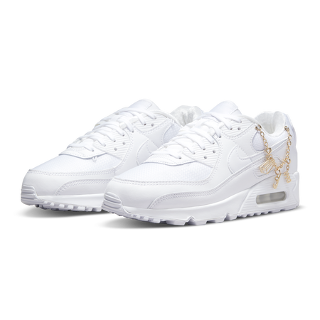 NIKE Air Max 90 AIR MAX 90 PRM BIANCO/DORATO DONNA