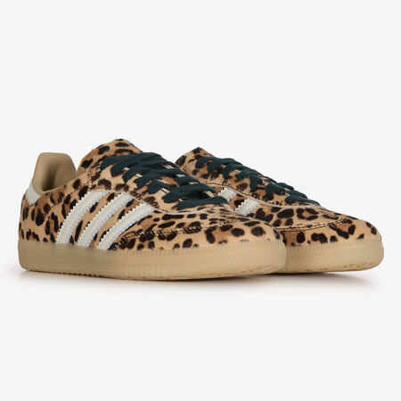 ADIDAS ORIGINALS samba SAMBA LEOPARD MARRONE/NERO DONNA