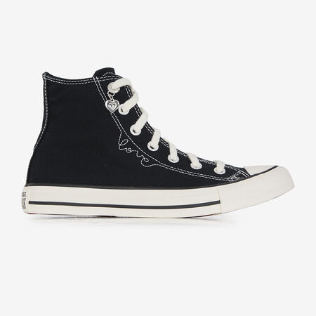 CONVERSE CHUCK TAYLOR HI NERO/BIANCO DONNA