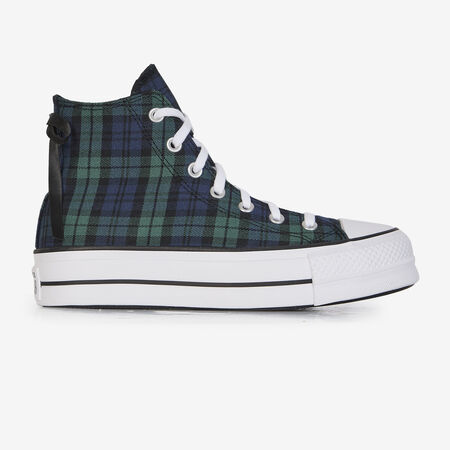 CONVERSE CHUCK TAYLOR ALL STAR LIFT HI BLU/NERO DONNA