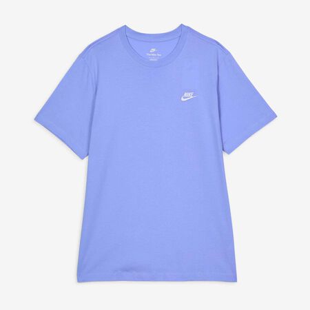 TEE SHIRT CLUB : BLU/BIANCO