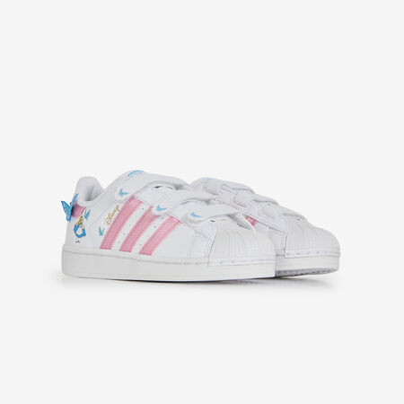 ADIDAS ORIGINALS superstar SUPERSTAR II CF ALICE IN WONDERLAND BIANCO/ROSA BAMBINO