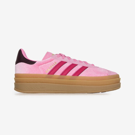 ADIDAS ORIGINALS gazelle GAZELLE BOLD VELVET ROSA/ROSSO RAGAZZO