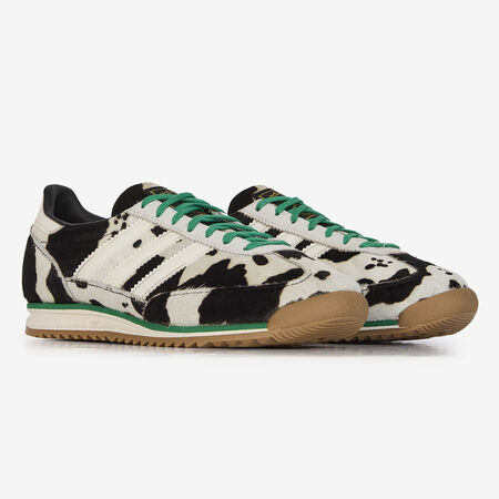 ADIDAS ORIGINALS sl 72 SL 72 COW PONY HAIR BIANCO/MARRONE DONNA