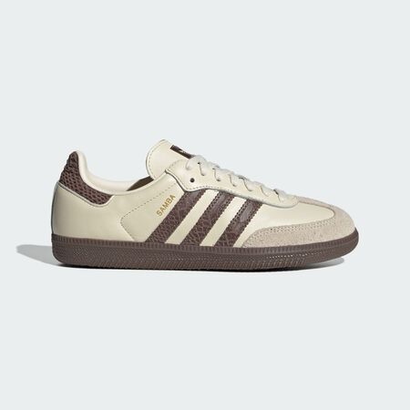 ADIDAS ORIGINALS samba SAMBA BEIGE/MARRONE DONNA