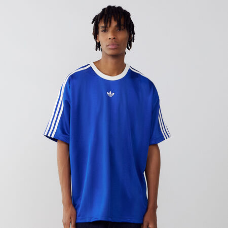 ADIDAS ORIGINALS JERSEY TREFOIL BLU UOMO