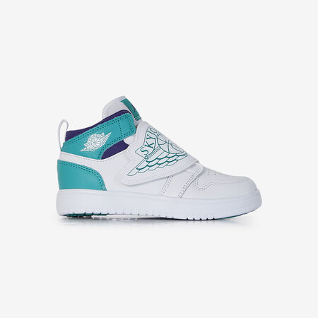SKY JORDAN 1 CF : BIANCO/TURCHESE