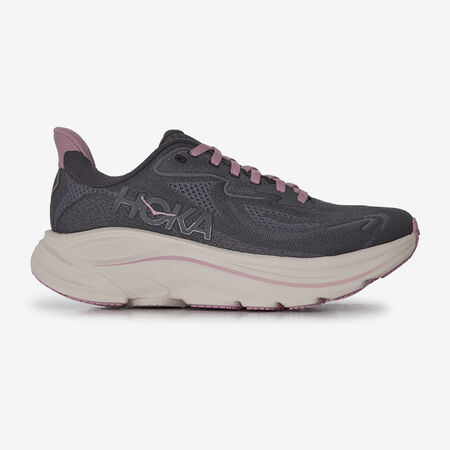 HOKA CLIFTON 10 NERO/ROSA DONNA