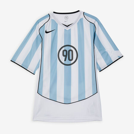 NIKE JERSEY T90 ENERGY BIANCO/BLU UOMO