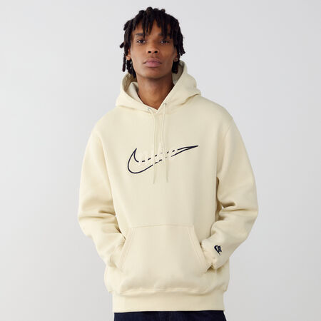 NIKE HOODIE CLUB CTB BEIGE UOMO