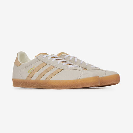 ADIDAS ORIGINALS gazelle GAZELLE BEIGE/MARRONE RAGAZZO