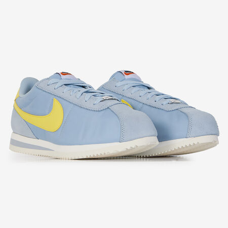 NIKE CORTEZ NYLON BLU/GIALLO UOMO