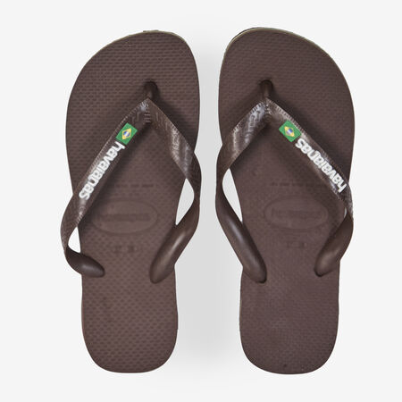 HAVAIANAS BRASIL LOGO MARRONE DONNA