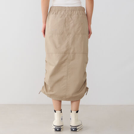 CONVERSE SKIRT PARACHUTE BEIGE/NERO DONNA