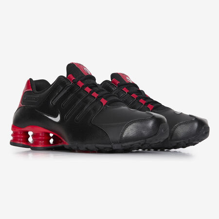 NIKE shox SHOX NZ NERO/ROSSO UOMO
