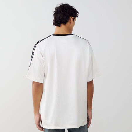 ADIDAS ORIGINALS JERSEY TREFOIL BIANCO UOMO
