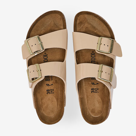 BIRKENSTOCK arizona ARIZONA PATENT SAND BEIGE DONNA