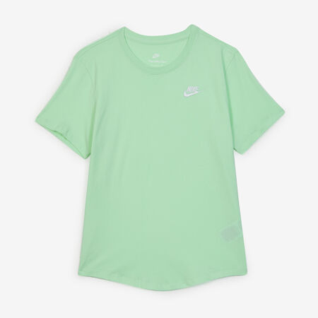NIKE TEE SHIRT CLUB VERDE/BIANCO DONNA