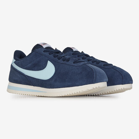NIKE cortez CORTEZ SUEDE BLU SCURO/BLU DONNA