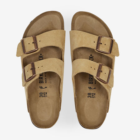 BIRKENSTOCK arizona ARIZONA SUEDE LATTE CREAM BEIGE DONNA