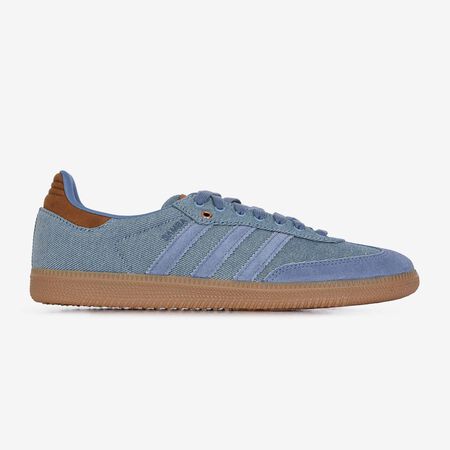 ADIDAS ORIGINALS samba SAMBA OG DENIM BLU/MARRONE UOMO