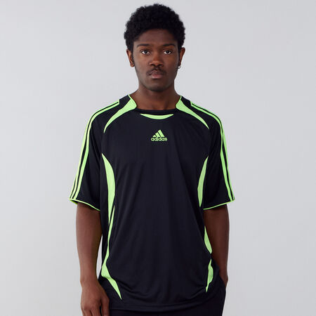 ADIDAS ORIGINALS TEE SHIRT TEAMGEIST NERO/VERDE UOMO