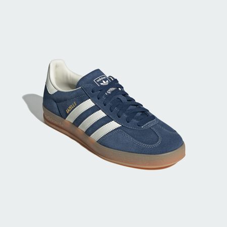 ADIDAS ORIGINALS gazelle GAZELLE INDOOR BLU SCURO/BIANCO UOMO