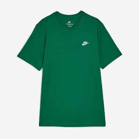 NIKE TEE SHIRT CLUB VERT UOMO