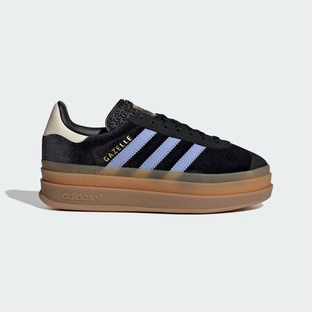 GAZELLE BOLD VELVET : NERO/BLU