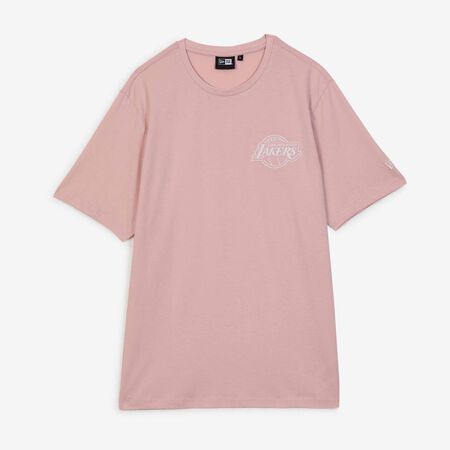 NEW ERA TEE SHIRT LAKERS ROSA UOMO
