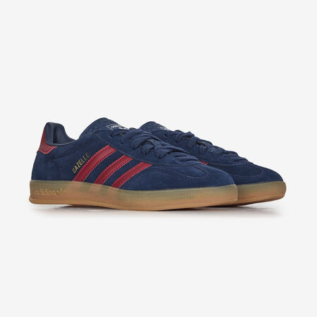 ADIDAS ORIGINALS gazelle GAZELLE INDOOR BLU/ROSSO RAGAZZO