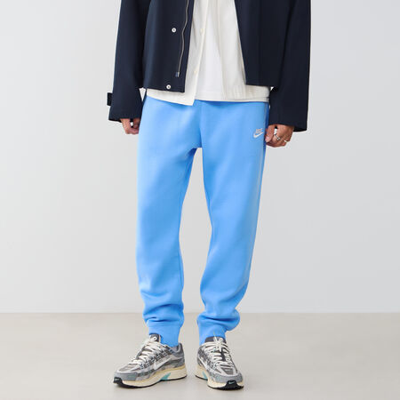 NIKE PANT JOGGER CLUB BLU/BIANCO UOMO