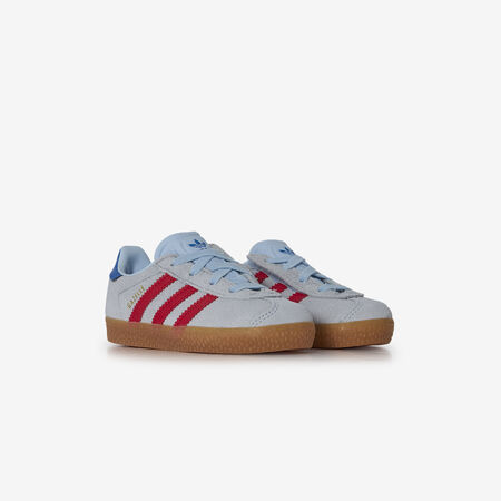 ADIDAS ORIGINALS gazelle GAZELLE EL BLU/ARANCIONE NEONATO