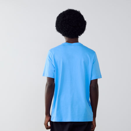 NIKE TEE SHIRT CLUB BLU/BIANCO UOMO