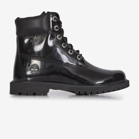 TIMBERLAND 6 INCH  PATENT NERO DONNA