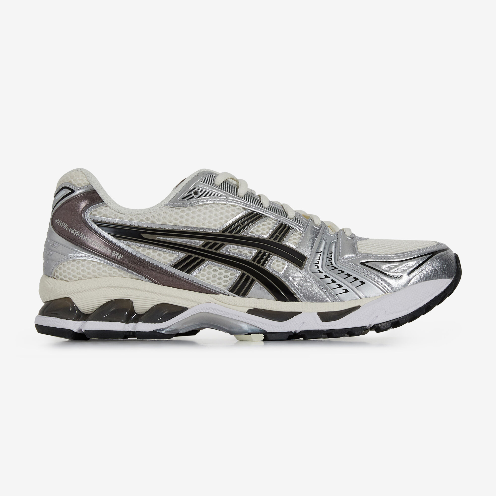 ASICS GEL KAYANO 14 BEIGE NERO SNEAKERS UOMO Courir