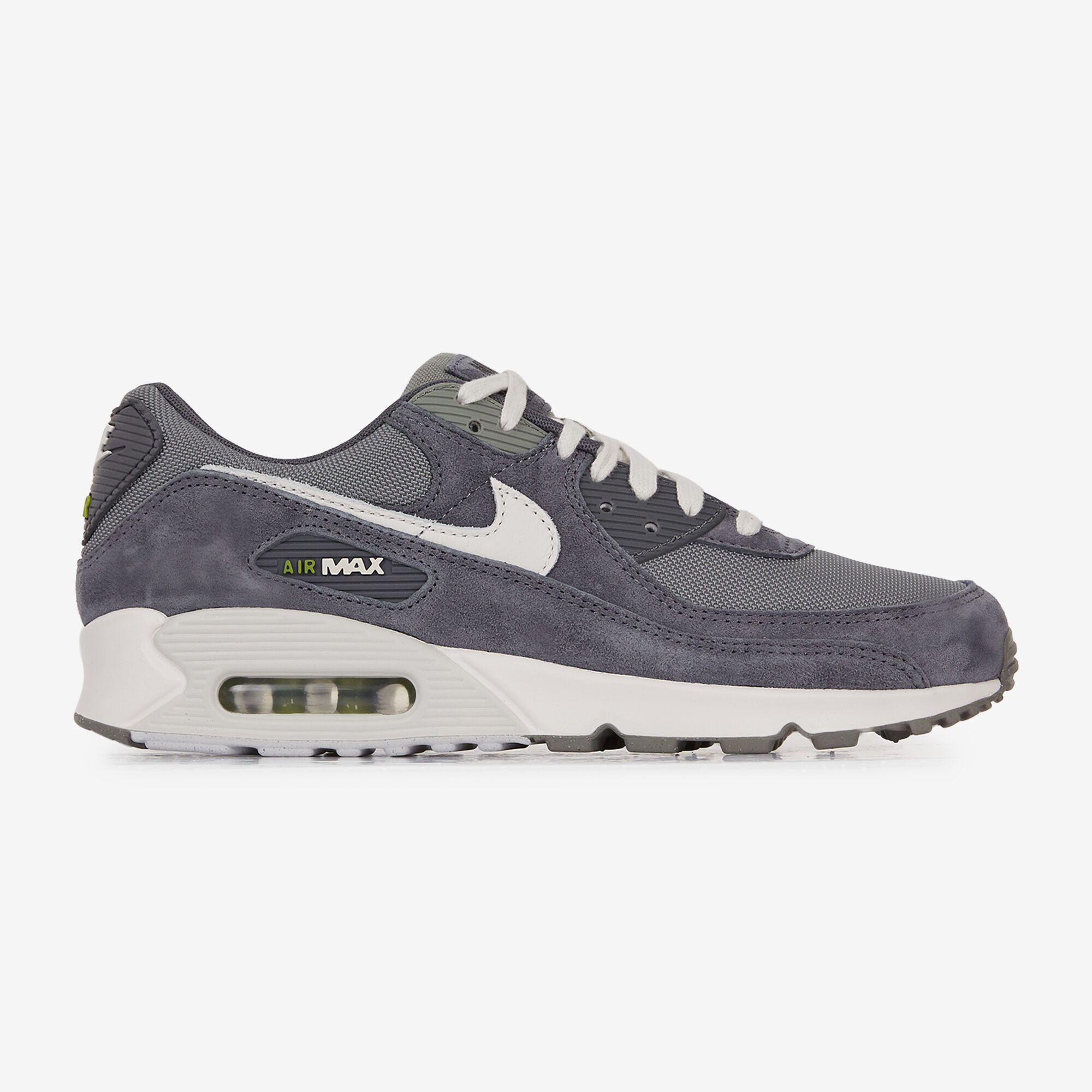 NIKE AIR MAX 90 GRIGIO VERDE SNEAKERS UOMO Courir