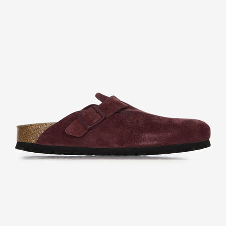 BIRKENSTOCK boston BOSTON SUEDE VARSITY BORDEAUX DONNA